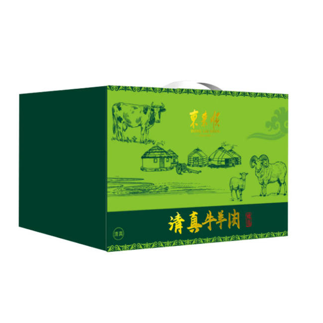 东来顺畅享顺意牛羊肉礼盒2000g