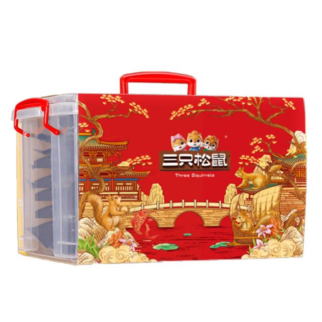 三只松鼠 松鼠丰年礼盒2172g
